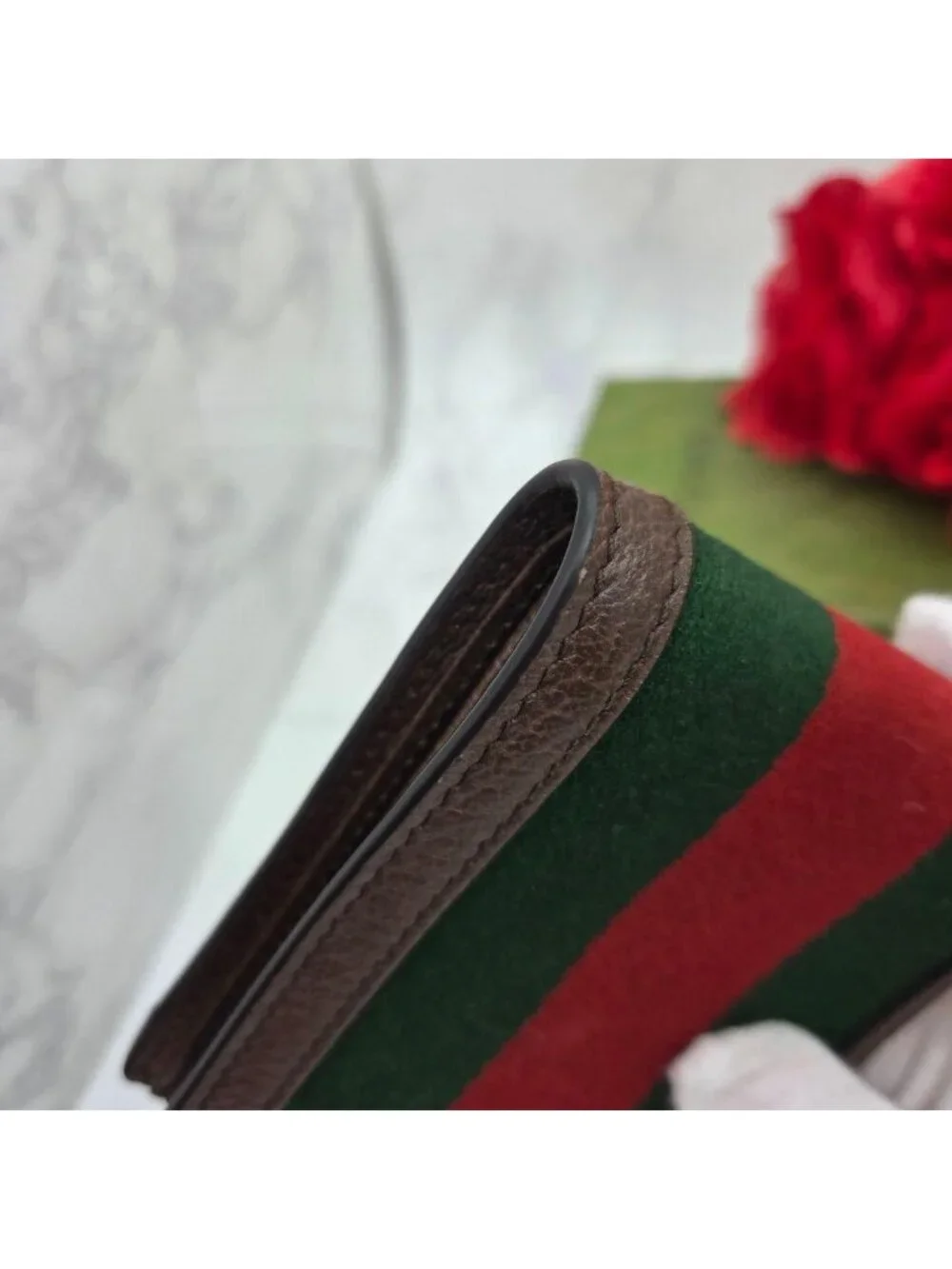 Gucci Fold Wallet Sherry Line GG